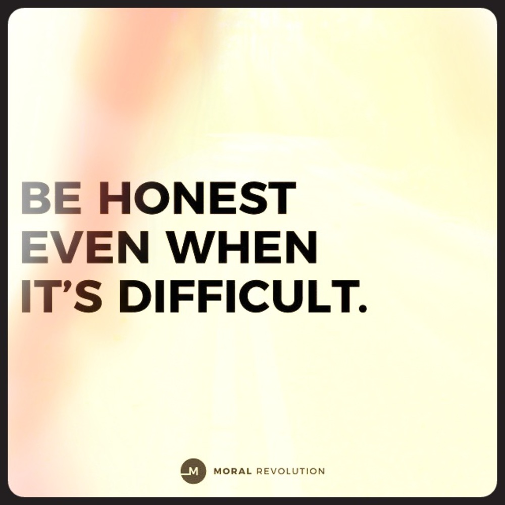 Telling the truth seems so difficult for some.